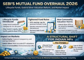 SEBI Mutual Fund New Rules 2026 explaining portfolio overlap cap, lifecycle funds, sectoral debt funds and gold silver valuation changes