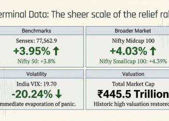 Infographic showing stock market growth data and retail rally statistics including returns, inflows and market size figures